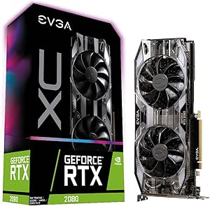 EVGA 08G-P4-2182-KR GeForce RTX 2080 XC Gaming Graphics Card
