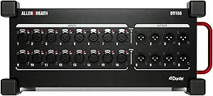 Allen & Heath DT168 Dante Audio I/O Expander - 16 In/8 Out