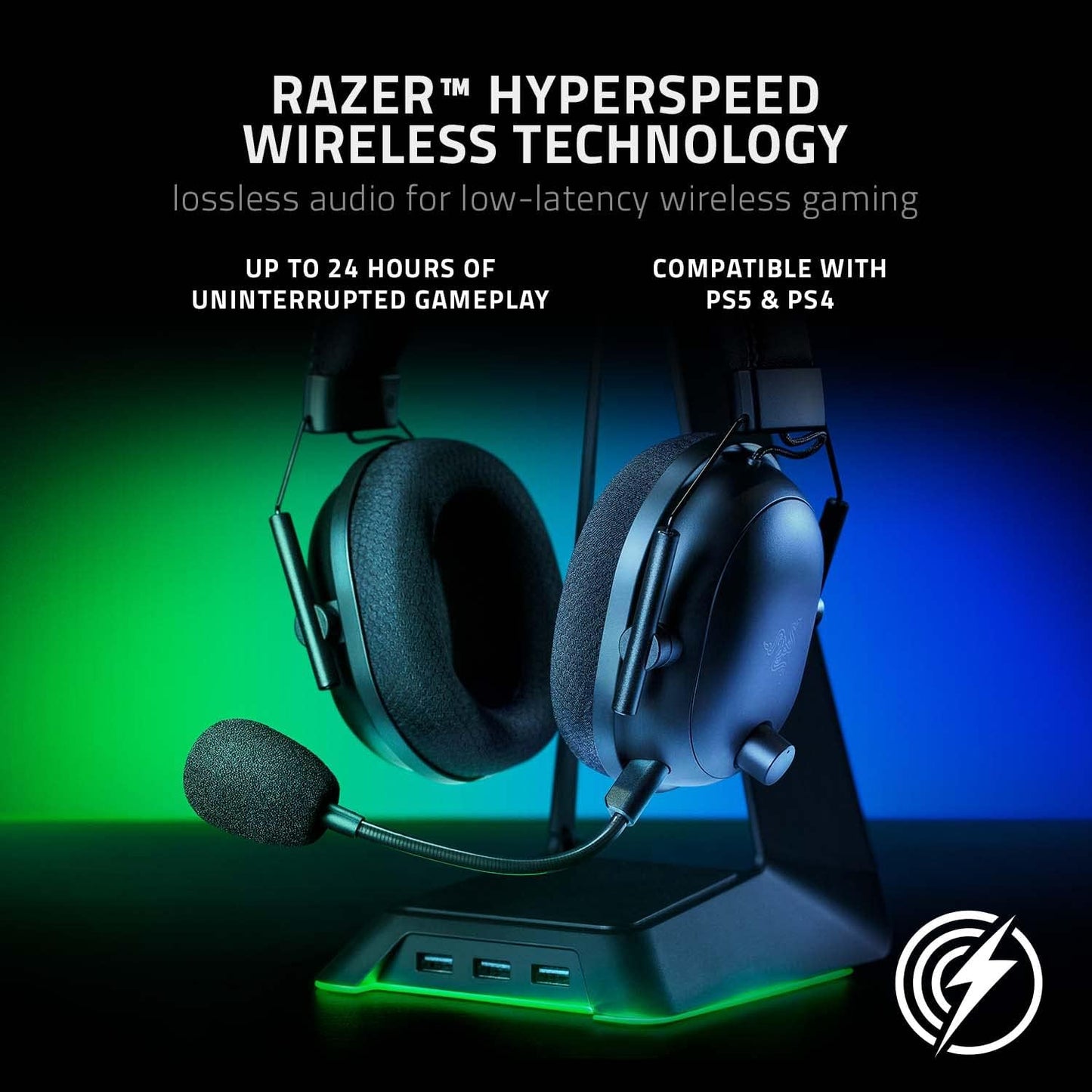Razer 67 BlackShark V2 Pro Wireless Gaming Headset (Renewed)