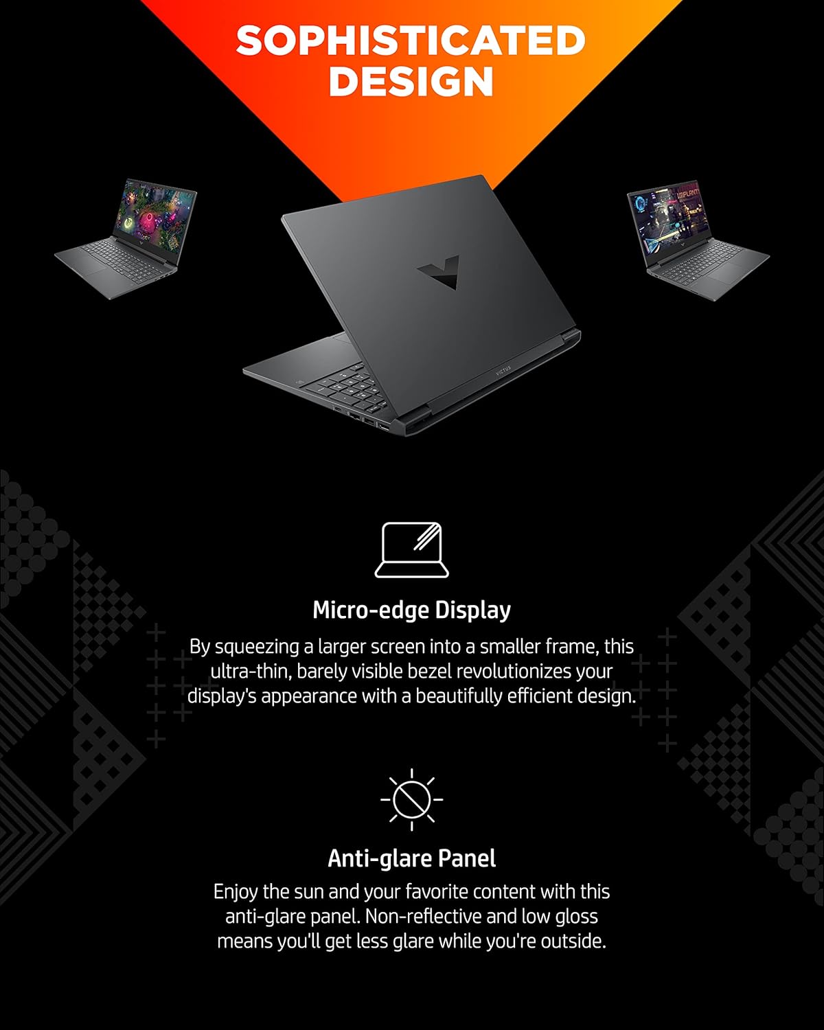 HP Victus 15 Gaming Laptop, Ryzen 5, Radeon RX 6500M