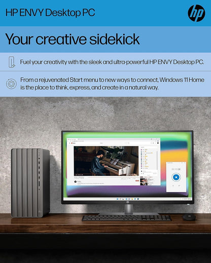 HP Envy TE01 i7-12700 RTX 3050 Gaming Desktop PC
