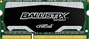 Crucial BLS4G3N18AES4 Ballistix Sport 4GB DDR3 1866 MT/s SODIMM Memory