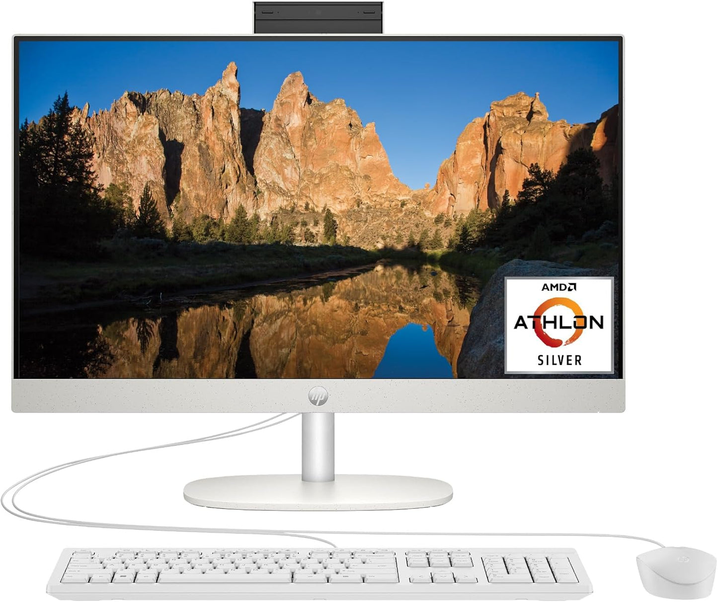 HP Ryzen 3 All-in-One - 23.8" Touchscreen, 8GB RAM, 1TB SSD