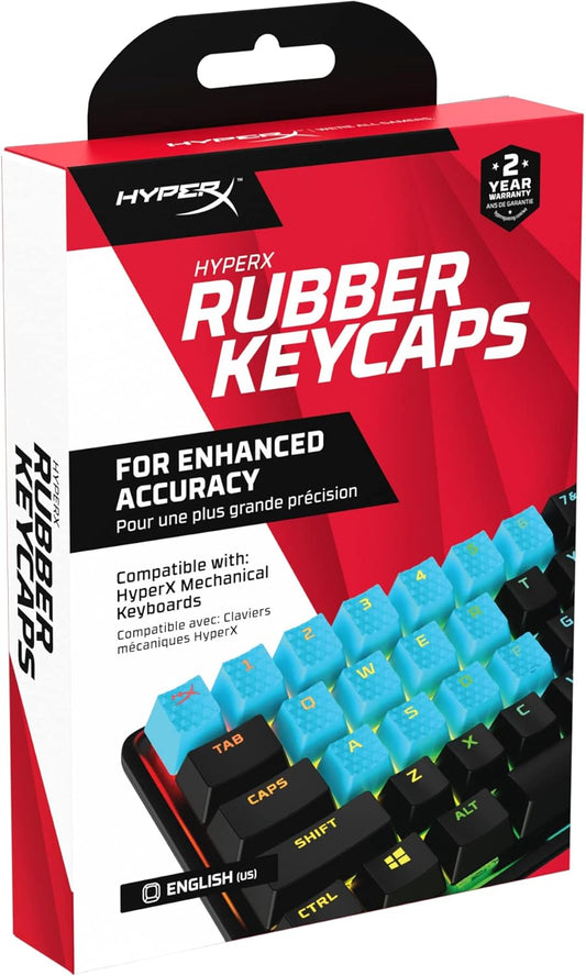 HyperX 519U1AA#ABA Rubber Keycaps Gaming Accessory Kit Blue