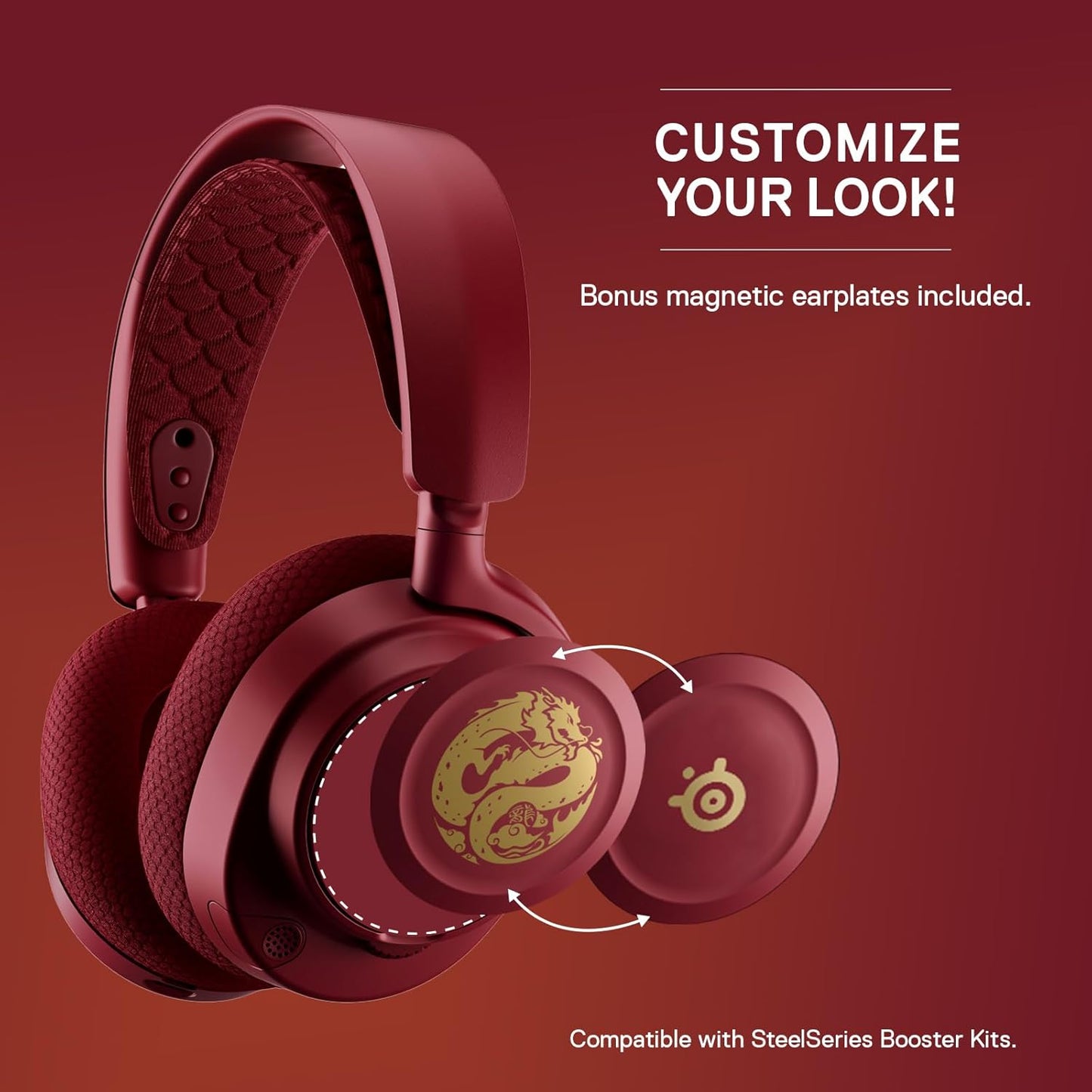 SteelSeries 61557 Arctis Nova 7 Dragon Edition Gaming Headset