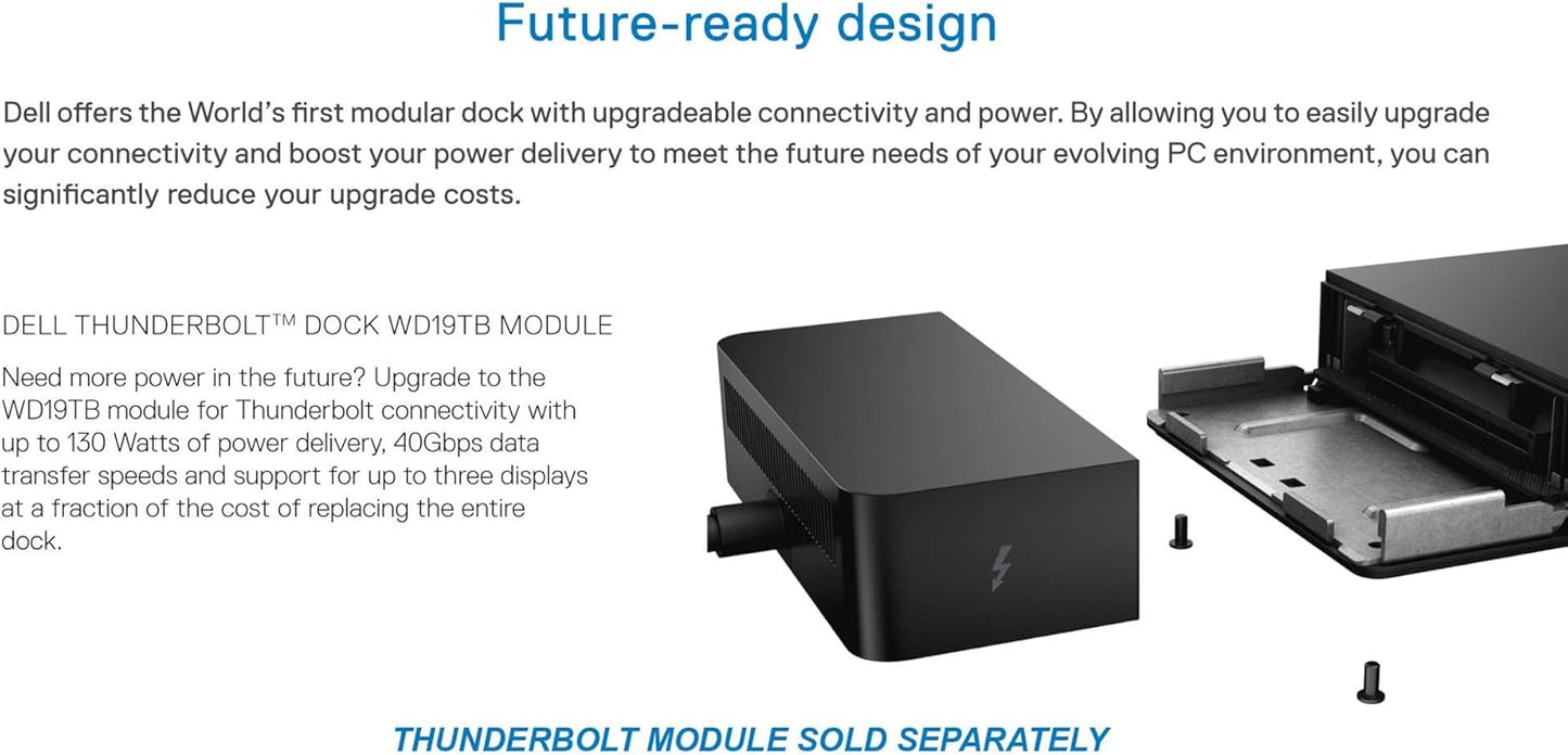 Dell WD19 130W USB-C Docking Station