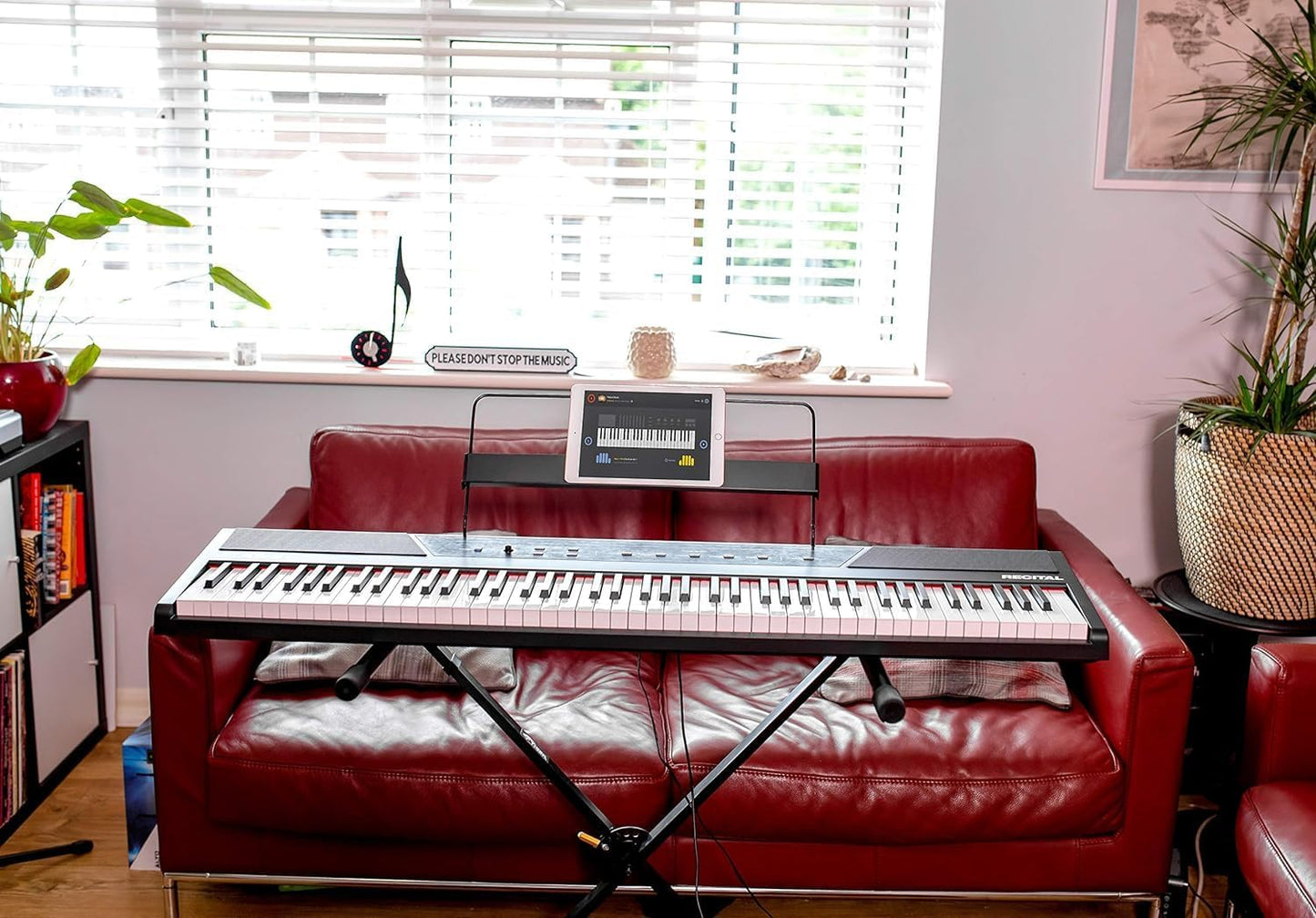 Alesis Recital 88-Key Digital Piano Keyboard Lessons