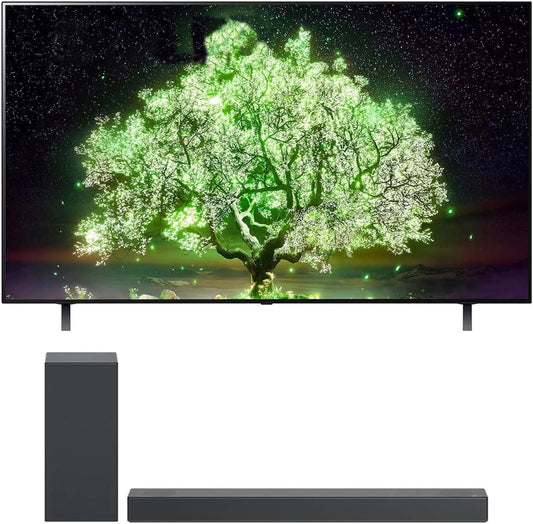 LG E53LGOLED48A1PUA 48" 4K OLED TV Bundle