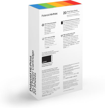 Polaroid 6355 Hi-Print 2x3 Photo Paper Cartridge