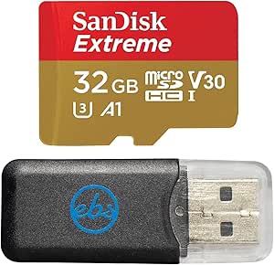 SanDisk 32GB_TF_Extreme_R4 GoPro Micro SD Card Reader Bundle