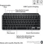 Logitech 920-012644 MX Keys Mini Mac Wireless Keyboard