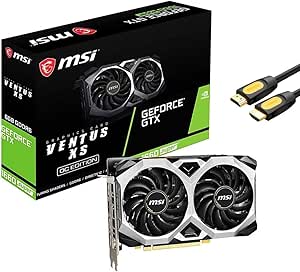 MSI GTX 1660 Super Ventus XS OC Graphics Card — main product image
