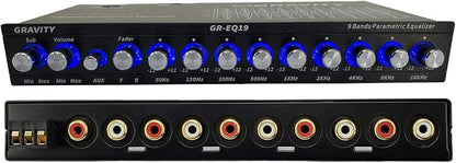 Gravity GR-EQ19 Car Audio Equalizer 9 Band EQ