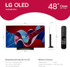 LG OLED48C4PUA 48-Inch 4K OLED evo Smart TV