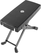 K&M 14640.000.55 Footrest Guitar Adjustable Non-Skid