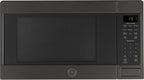 GE JES1657BMTS 1.6 Cu. Ft. Countertop Microwave, Black Stainless