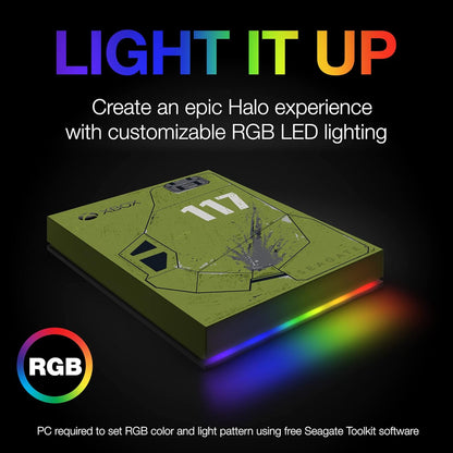 Seagate STKX5000400 Game Drive Halo Infinite Edition - 2TB Xbox