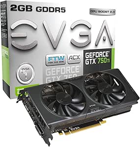 EVGA 02G-P4-3757-KR GTX 750 Ti FTW Graphics Card