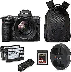 Nikon Z8 24-120mm Mirrorless Camera Lens Bundle