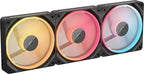 Corsair CO-9051050-WW iCUE Link LX120-R RGB Reverse Fans 3-Pack