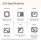 Microsoft Surface Pro Snapdragon Copilot+ PC - Platinum