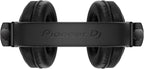 Pioneer DJ HDJ-X5-K Black DJ Headphones Bundle