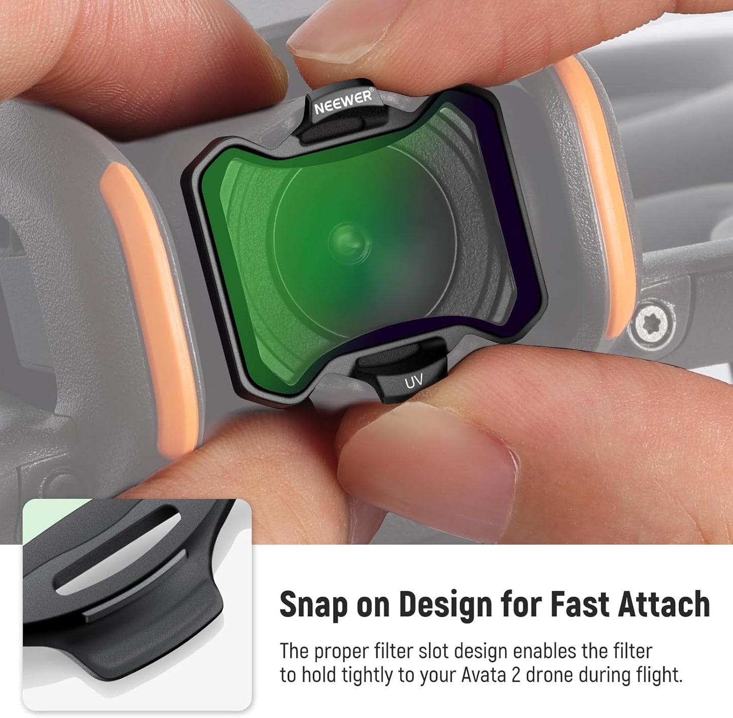 Neewer 10104295 ND&UV&CPL Filter Set DJI Avata 2