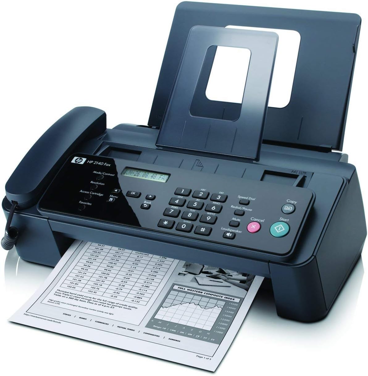 HP CM721A#B1H Renewed Professional Plain-Paper Fax Copier