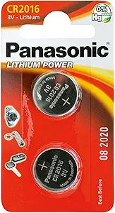 Panasonic 2B/3605/70 CR2016L Lithium Coin Batteries