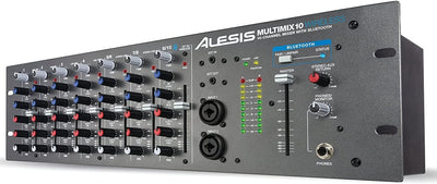 Alesis MULTIMIX10WIRELE 10-Channel Rackmount Bluetooth Mixer