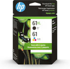 HP CZ138FN#140 61 Black & Tri-Color Ink Cartridge Combo