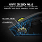 Corsair 5b163d5c-2d33 M75 AIR Wireless Ultra Lightweight Gaming Mouse - Renewed