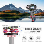 NEEWER LP64 Tripod Head Leveling Base Camera Leveler