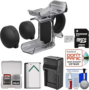 Sony K-94008-01 Action Cam Finger Grip Bundle