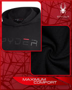 Spyder Men's Hoodie Active Performance Pullover Fleece
