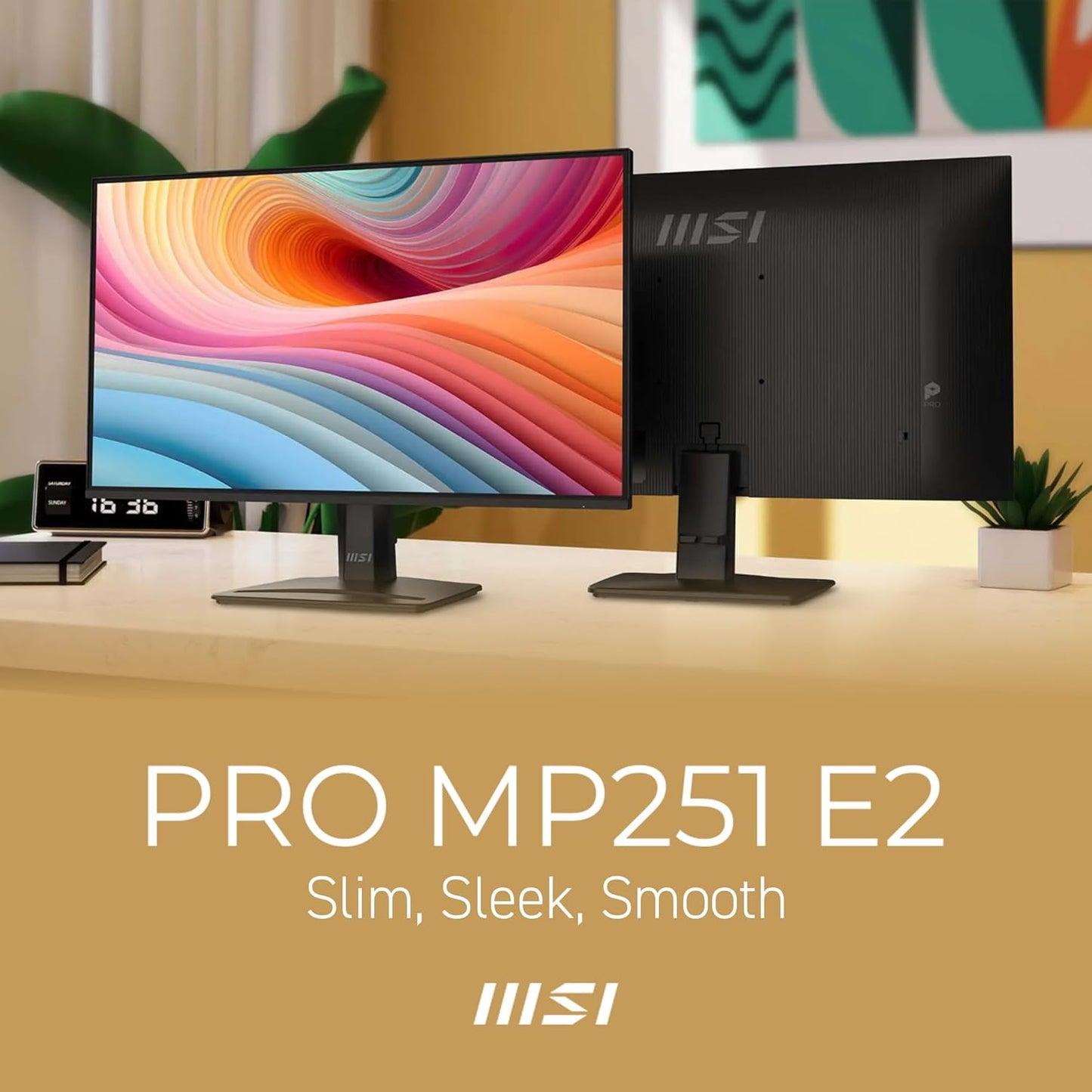 MSI PRO MP251 E2 24.5" 120Hz FHD IPS Gaming Monitor