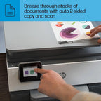 HP OfficeJet 9012e Renewed All-in-One Printer: Ink Included