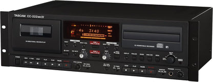 Tascam CC-222MK4 CD/Cassette Recorder Combo Deck