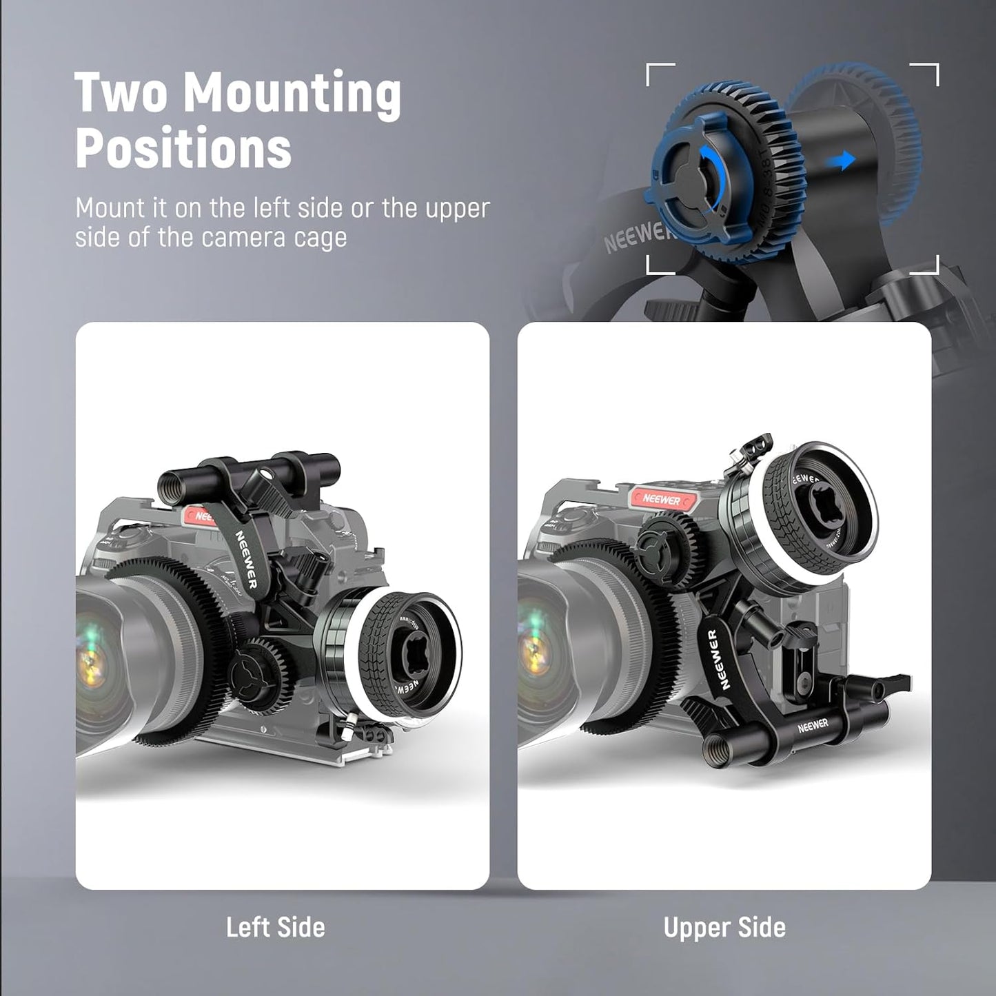 Neewer 10102692 - M0.8-38T Follow Focus Gear - 0.8 MOD, 38 Teeth