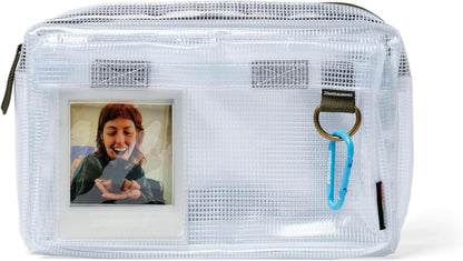 Polaroid 6305 Ripstop Clear Crossbody Essentials Bag