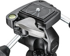 Manfrotto MH804-3W Tripod Head with Quick Release Plates