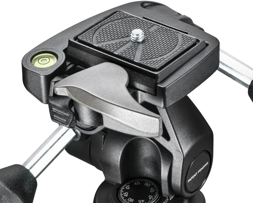 Manfrotto MH804-3W Tripod Head with Quick Release Plates