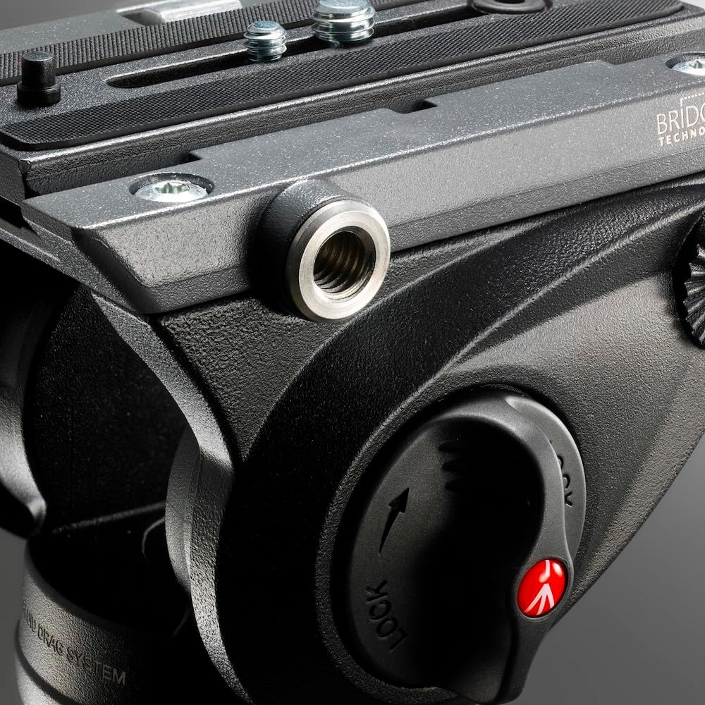 Manfrotto MVH500AH Lightweight Fluid Video Head Tripod