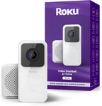 Roku DS10005 Video Doorbell - Wired, 1080p, Motion Detection, 2-Way Audio