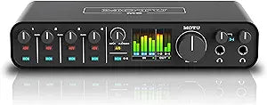MOTU M6 6x4 USB-C Audio Interface Studio Sound