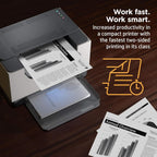 HP 6GW62F#BGJ LaserJet M209dw Wireless Monochrome Printer Renewed