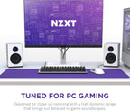 NZXT AP-SPKW2-US - Relay PC Gaming Speakers - White