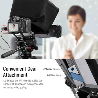 Neewer 10101983 X14 PRO Teleprompter with Remote