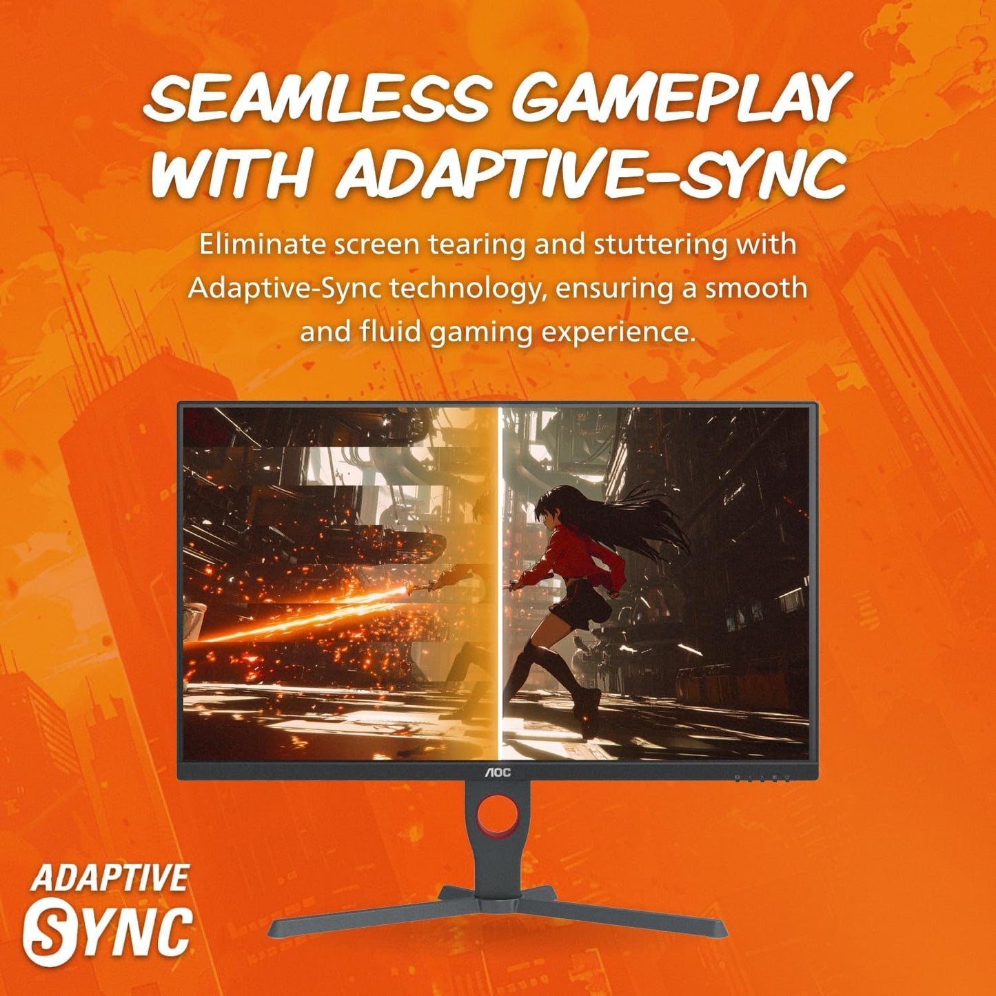 AOC 27G10ZE 27" 260Hz FHD Gaming Monitor