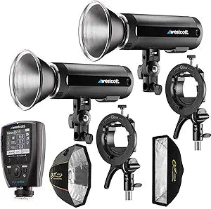 Westcott FJ200 Strobe 2-Light Kit Softboxes — main product image